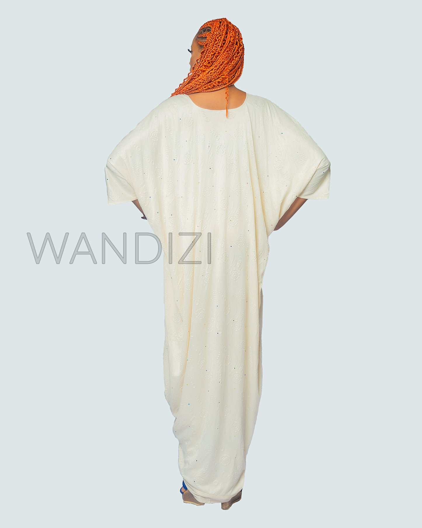 Abaya Dress, Deep-V Embellished Dress, African Clothing for Women, African Maxi Dress.
