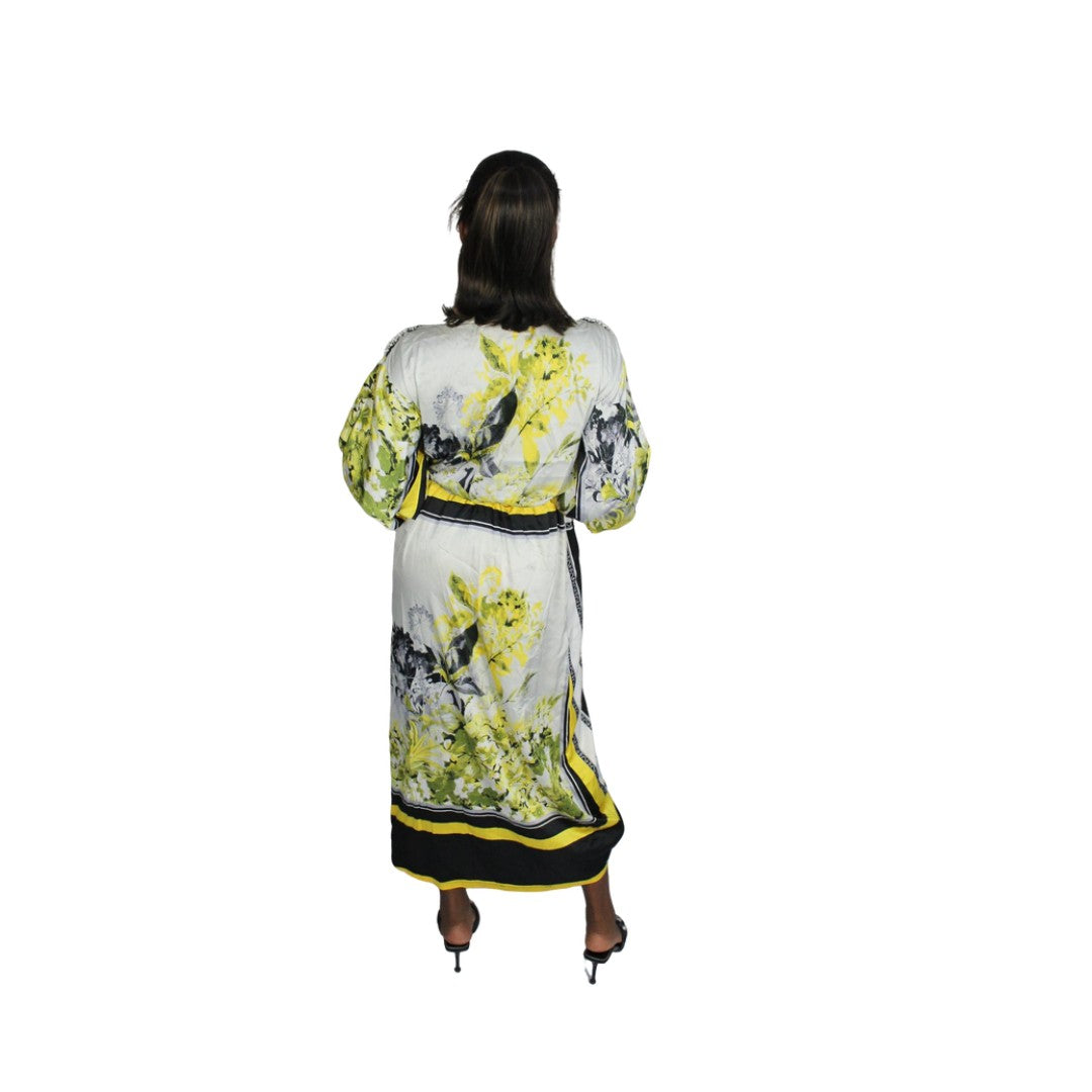 African Print Cold Shoulder Maxi Dress, Ankara Long Dress, African Clothing for Women
