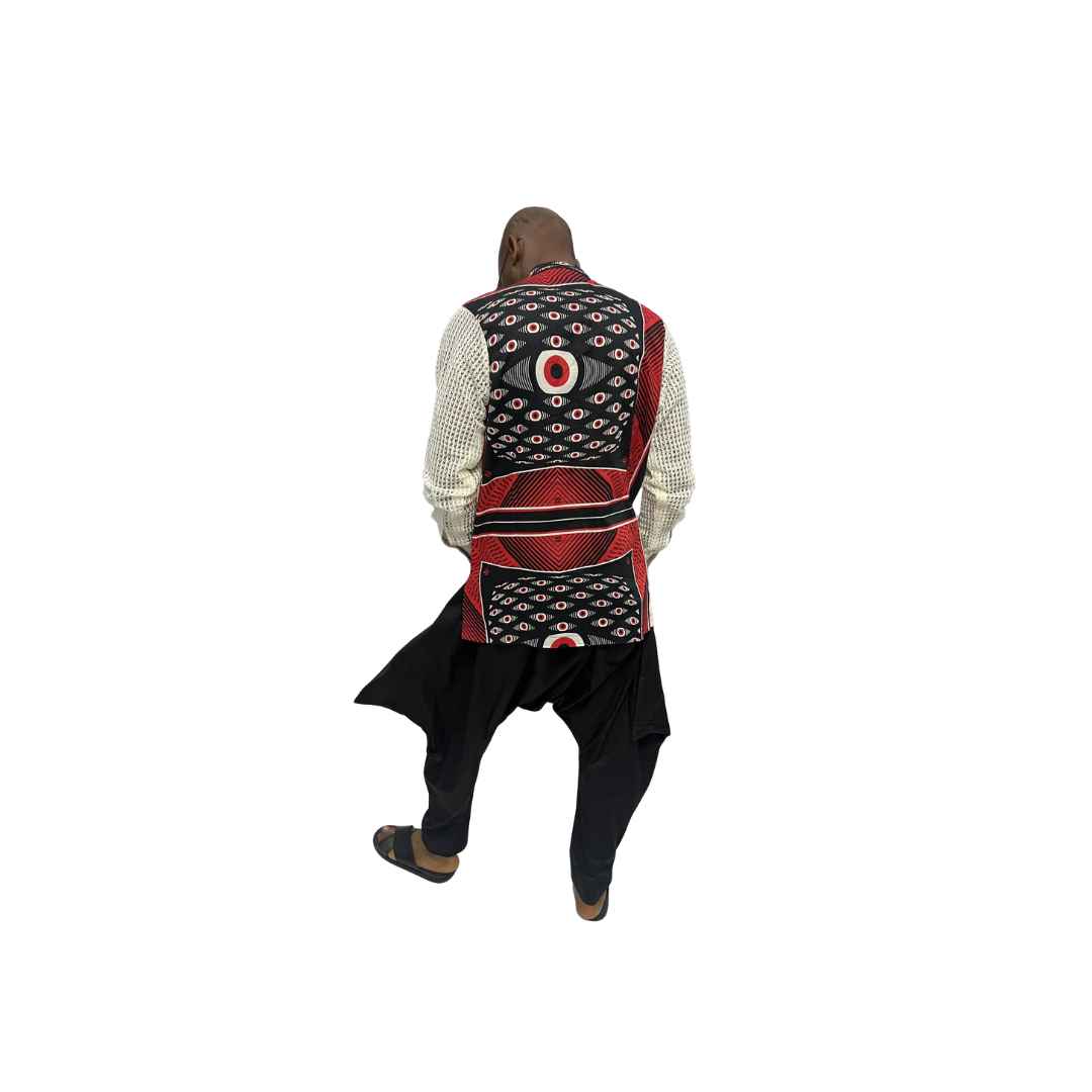 Black and White Cotton Shirt