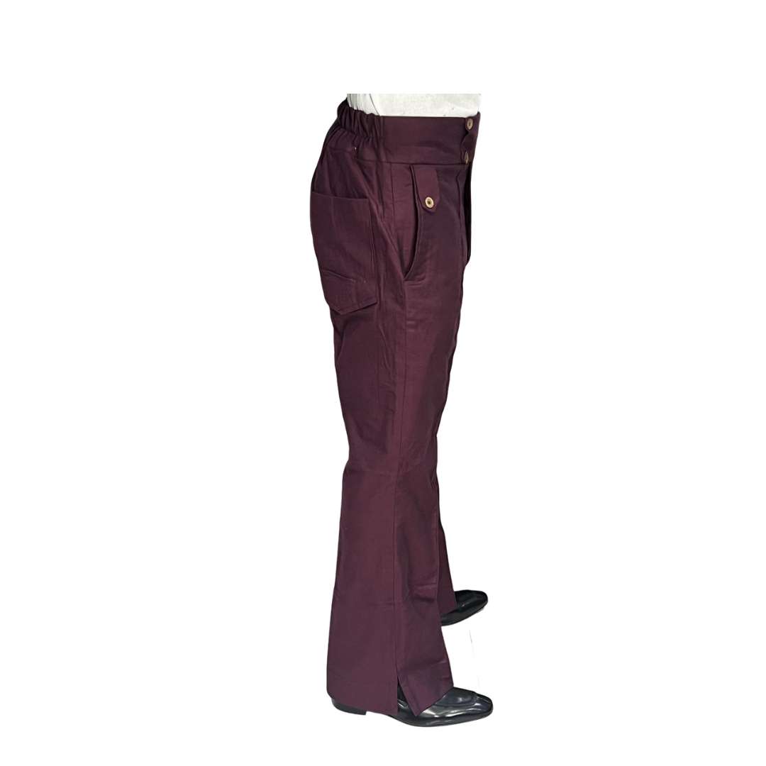 Wine Red Pants