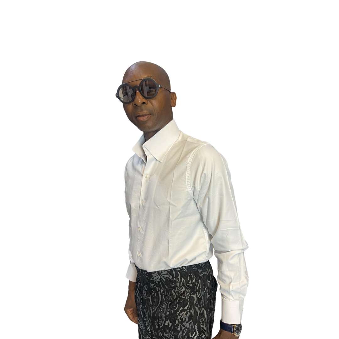 White Semi-Formal Cotton Shirt