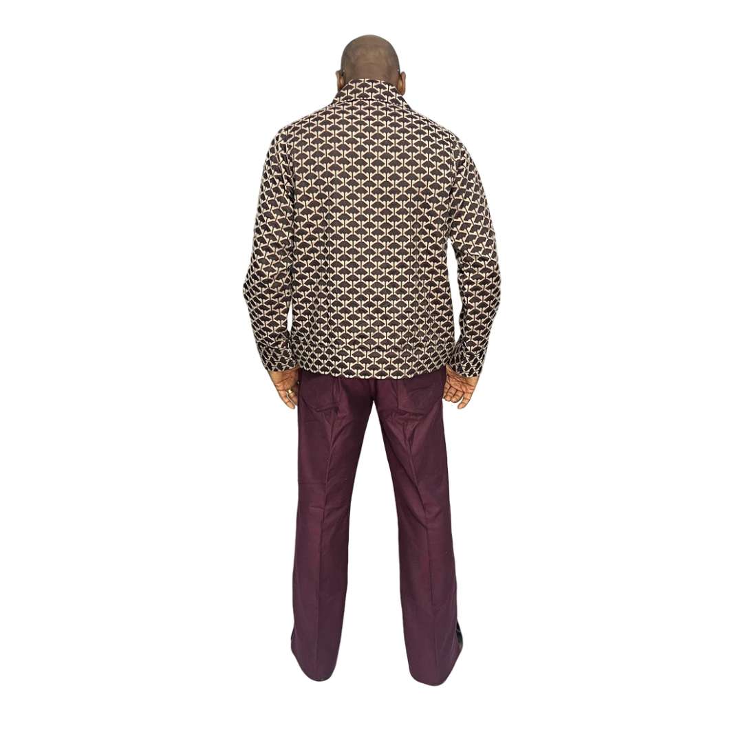 Wine Red Pants