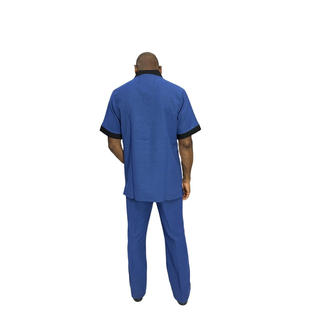 Blue Male Up and Down Suit