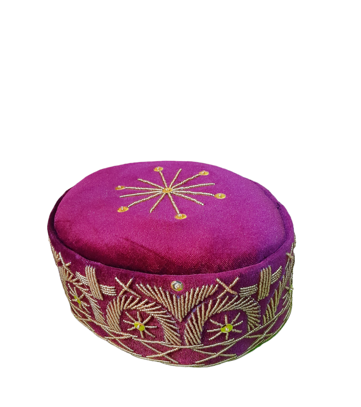 Hard Cap - Rosé and Gilded Bloom