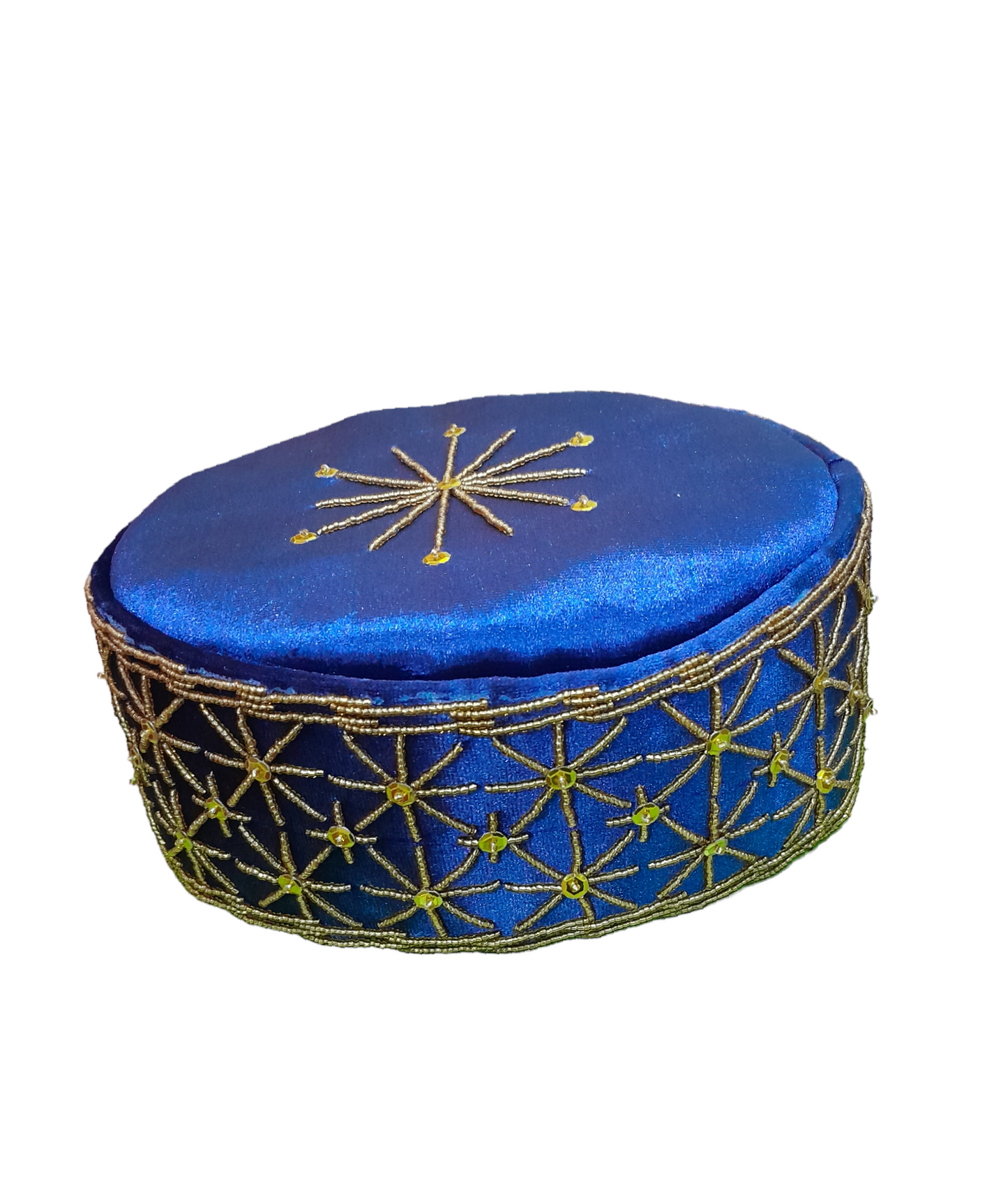 Hard Cap - Sapphire Gilded Star