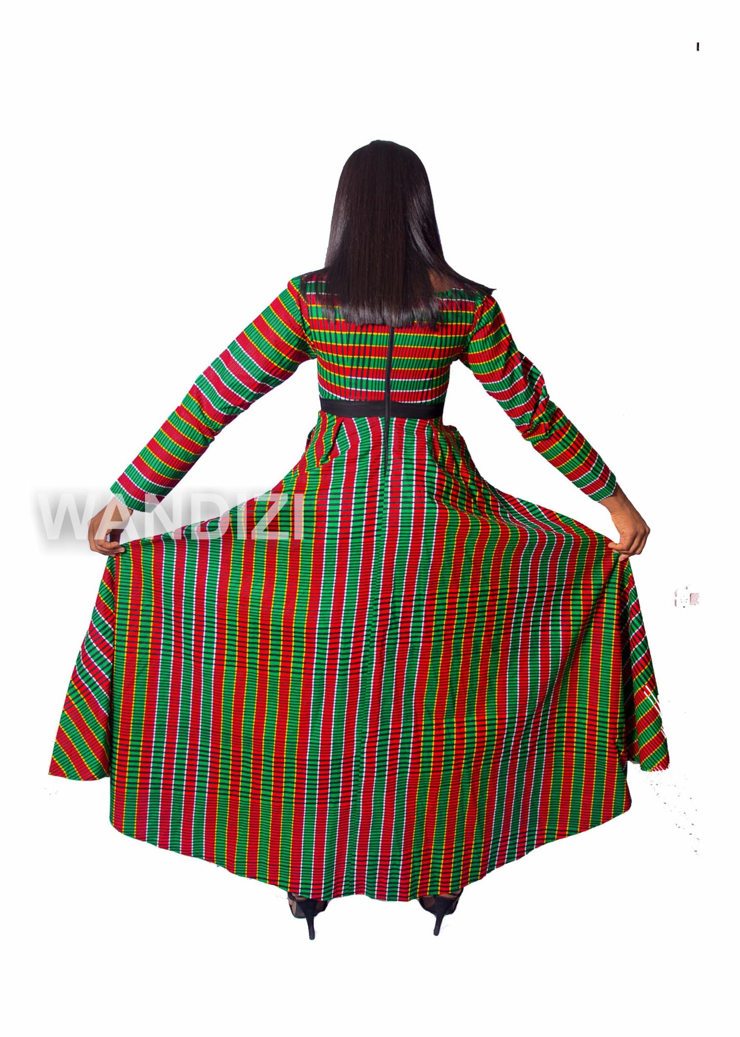 African Print Maxi Dress, Ankara Long Dress, African Clothing for Women
