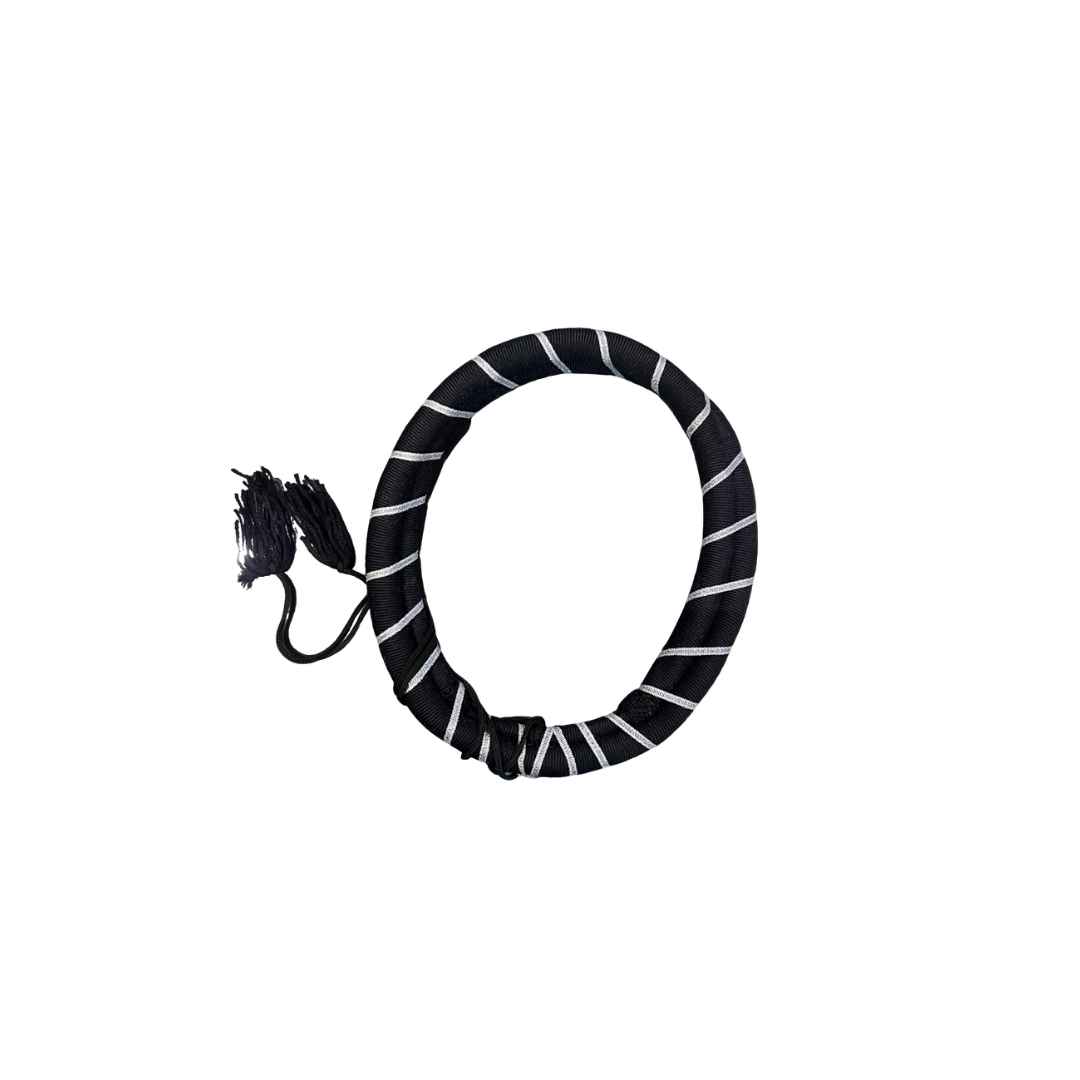 Black and White Ceremonial Lasso