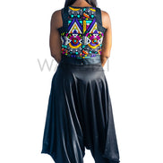 African Print Crop Top, Wax Print Crop Top, Ankara Top, Ankara Top