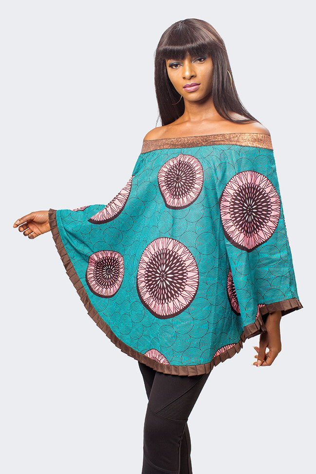 African Print Ankara Off the Shoulder Top, Ankara off the shoulder top