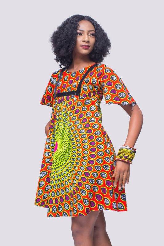 African Print Dress, Ankara Dress, African Womens Clothing, Womens Clothing, Womens wear