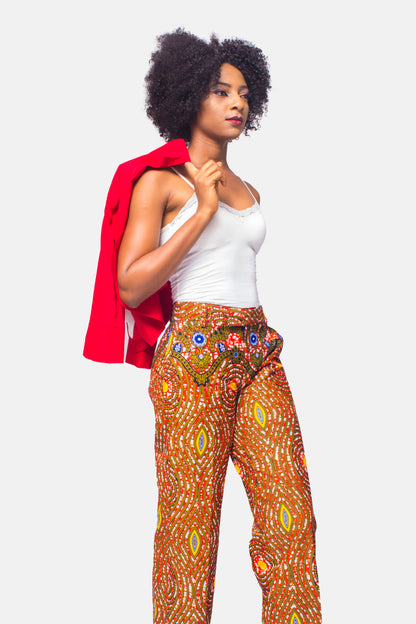 African Print Pants, Ankara pants, African Womens Clothing, Womens Clothing, Womens wear