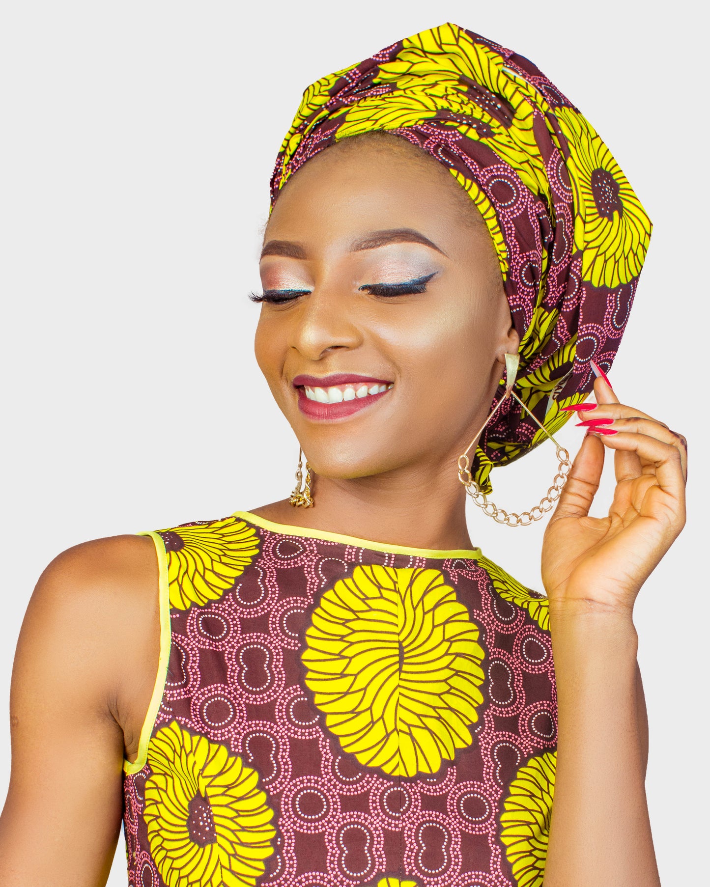 Colourful Headwrap, Ankara Headwrap African Print Headwrap