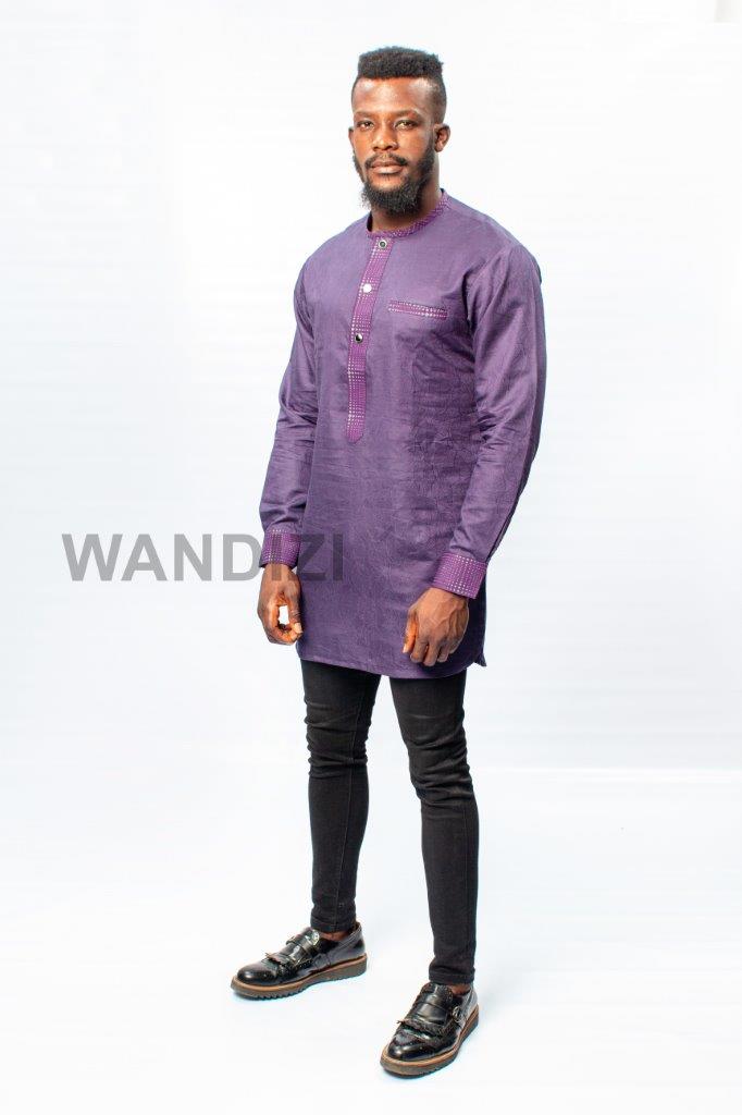 Purple Shirt, Mens Dress Shirt, Mens Clothing, Mens Wear