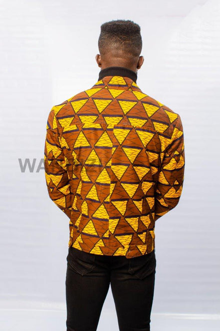 African print ankara light weight jacket, African Wax Ankara Jacket