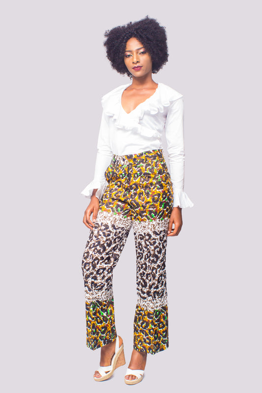 African Print Pants, Ankara pants, African Womens Clothing, Womens Clothing, Womens wear