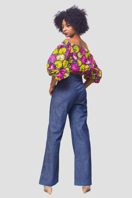 African Print Top, Ankara Top, African Womens Clothing, Womens Clothing, Off the shoulder top