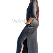 Slinky Tank Dress with the map of Africa, Sexy Tank Dress, Bodycon Dress