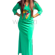 Slinky Tank Dress with the map of Africa, Sexy Tank Dress, Bodycon Dress