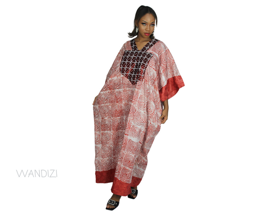 Adire Agbada, Agbada for Women, Adire Kaftan, Adire Bubu, African Clothing for Women