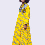 African Print Maxi Dress, African Wax Long Dress, Womens Clothing, African Womens Clothing