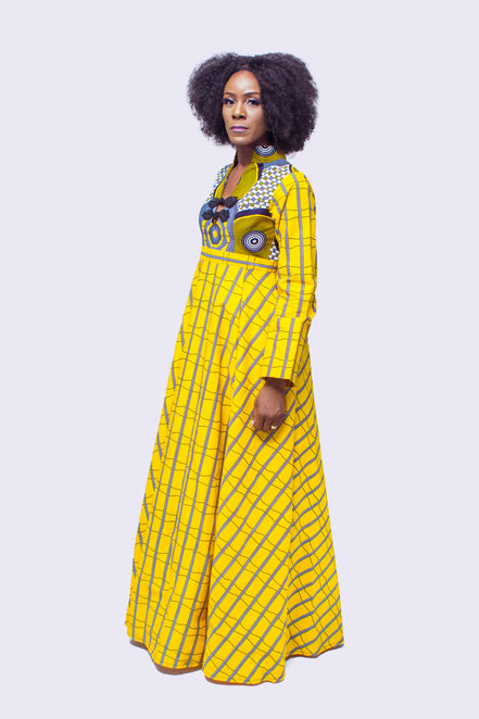 African Print Maxi Dress, African Wax Long Dress, Womens Clothing, African Womens Clothing