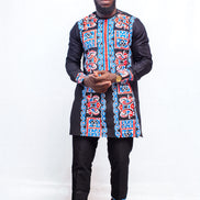 African Print Shirt and Pants, African Mens Clothing, African Mens Wear, African Prom Suit