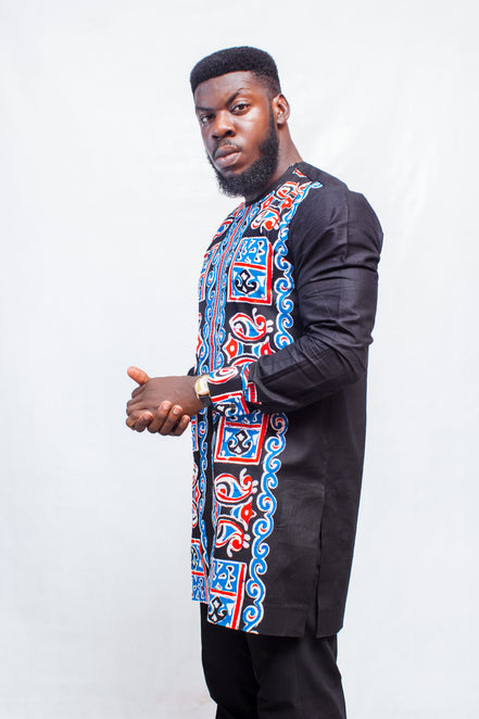 African Print Shirt and Pants, African Mens Clothing, African Mens Wear, African Prom Suit