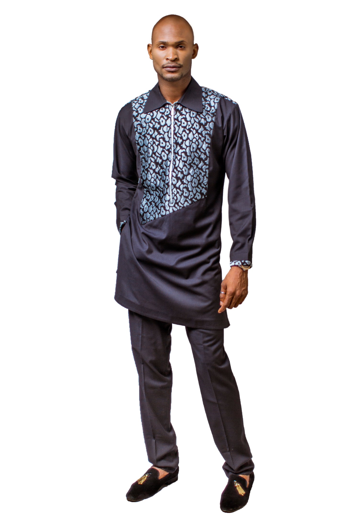 African Suit, African Clothing, 2PC African Mens Suit, Traditional Mens Clothing