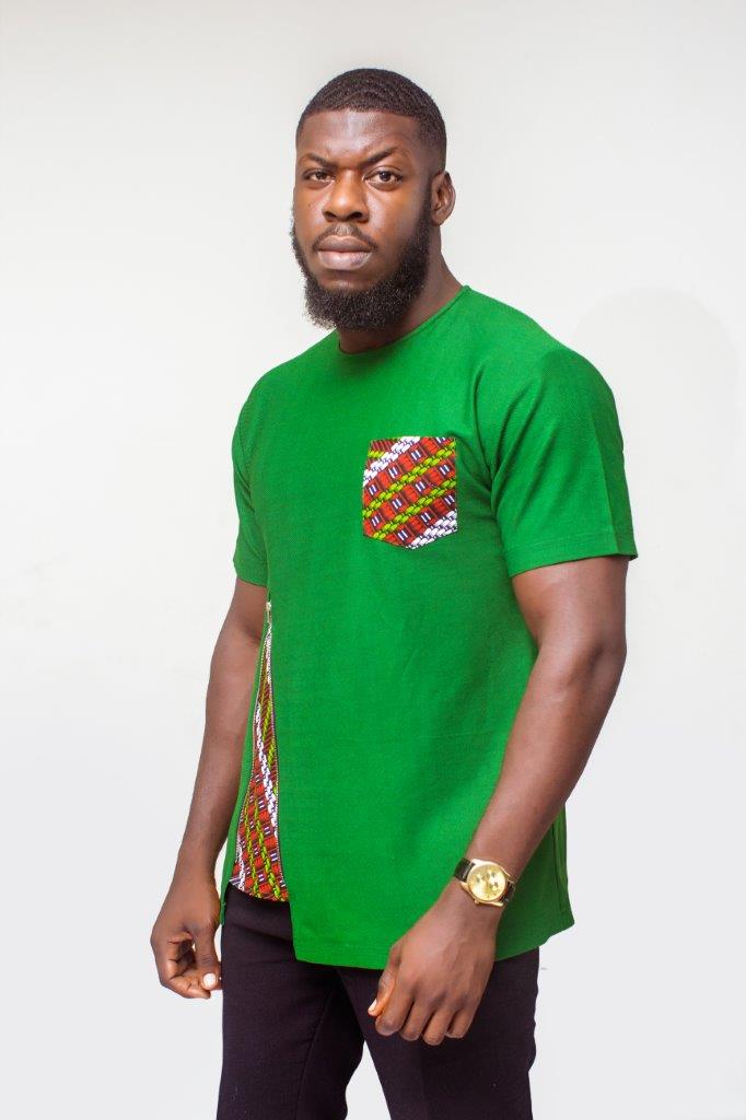 African Mens Clothing, African Print Tshirt, Mens Clothing, Mens wear