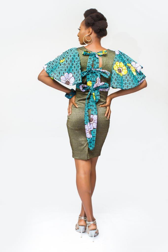 African Print dress, Ankara dress,  African Womens Clothing, Fitted dress, Sheath dress