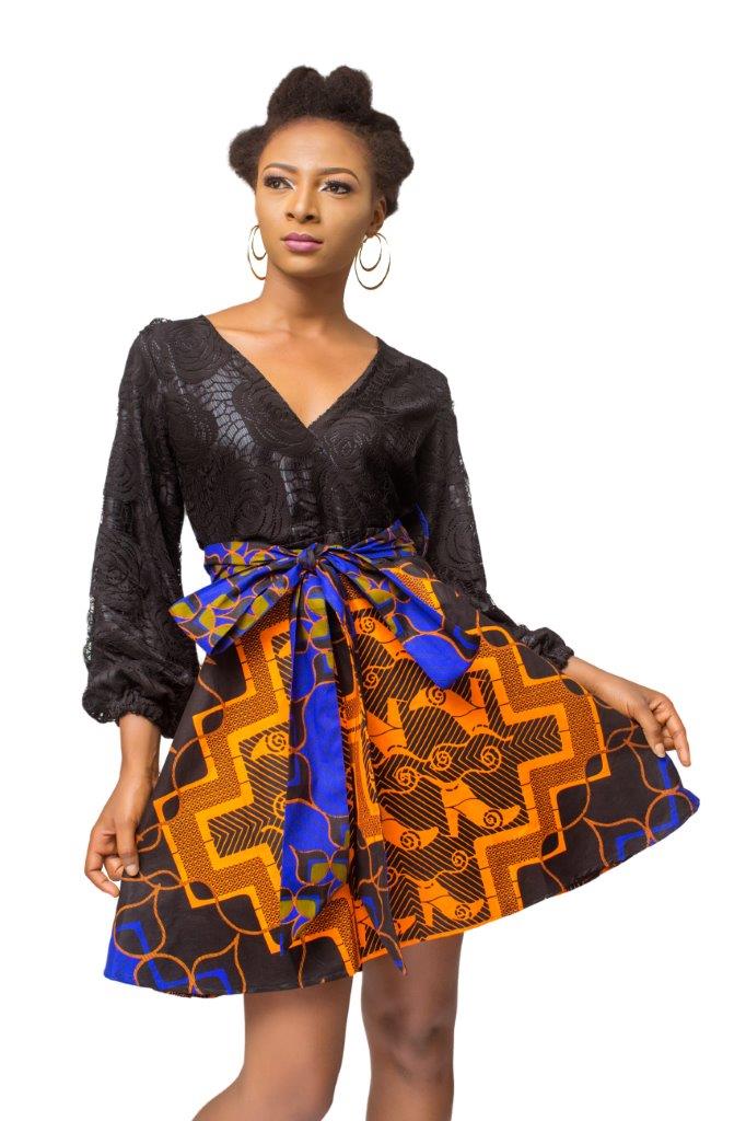 African Print dress, Ankara dress, African Womens Clothing, Fit And Flare dress
