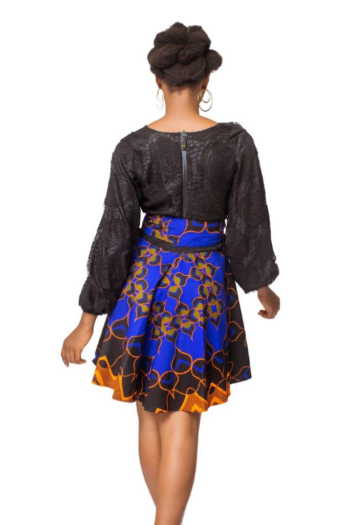 African Print dress, Ankara dress, African Womens Clothing, Fit And Flare dress