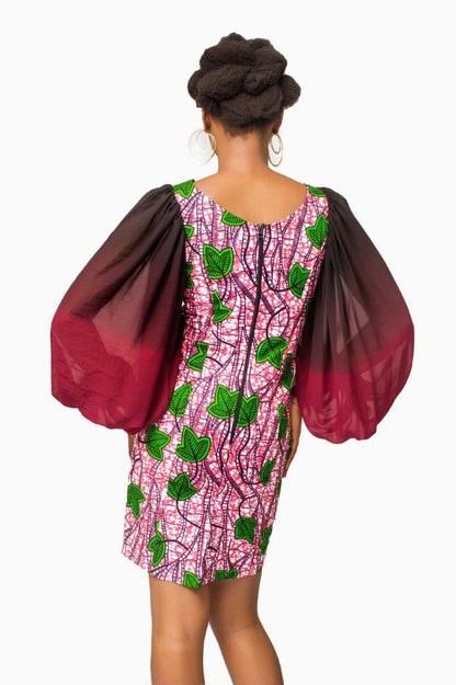 African Print dress, Ankara dress,  African Womens Clothing, Fitted dress, Sheath dress