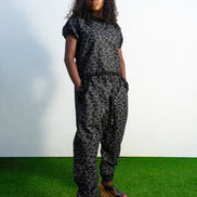 Trendy Animal Print Jumpsuit