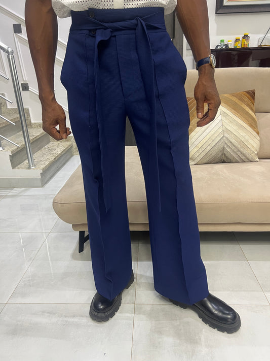 Blue Samurai Style Pants