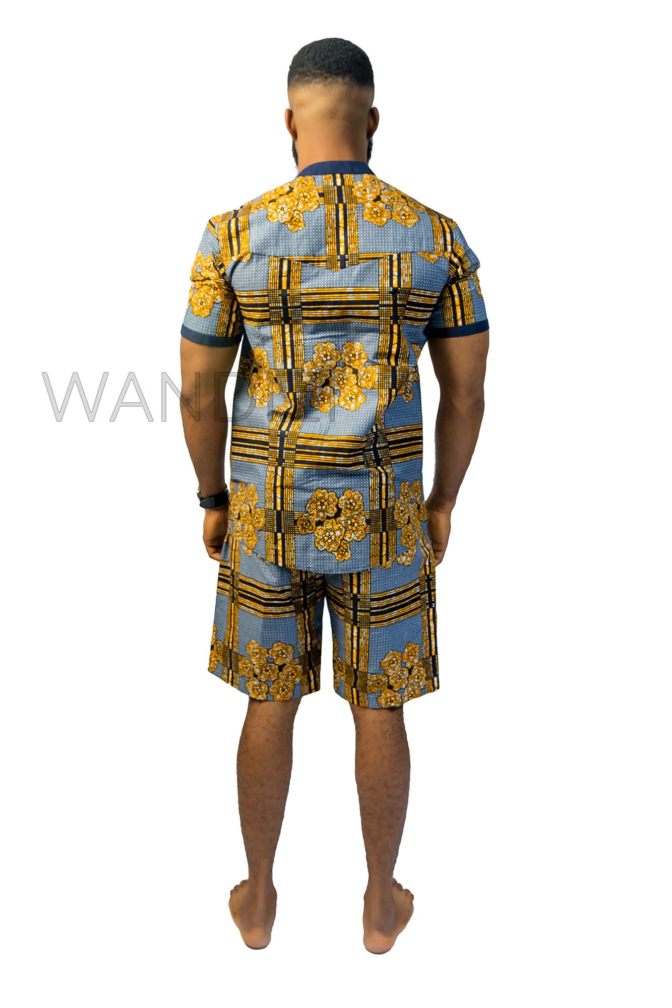 Colorful Ankara Shirt, African Men Clothing, African Mens Wear, Ankara Shirt