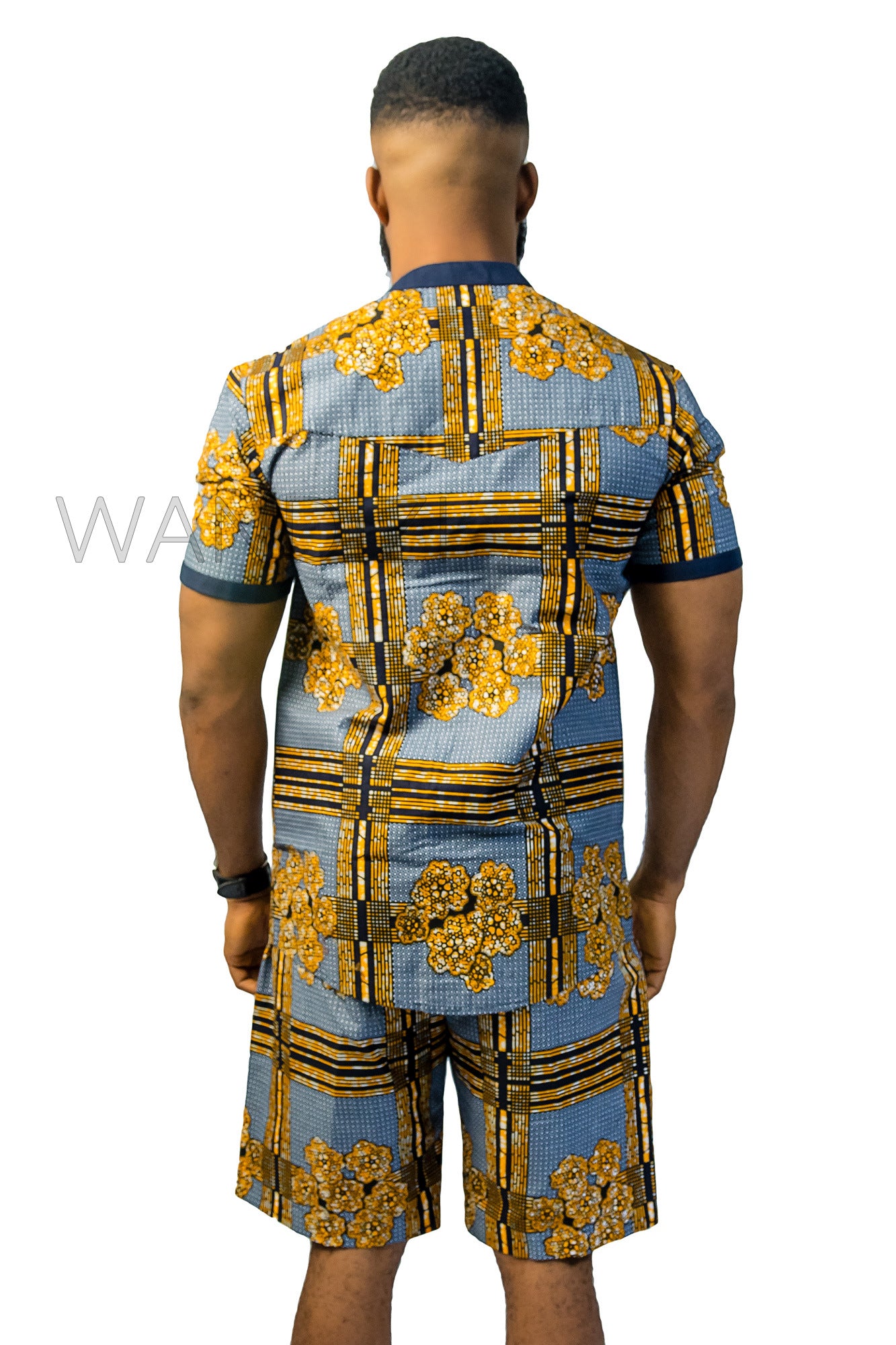 Colorful Ankara Shirt, African Men Clothing, African Mens Wear, Ankara Shirt