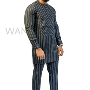 2PC African Men Clothing, African Suit, African Mens Wear, African Clothing, African Wedding Men