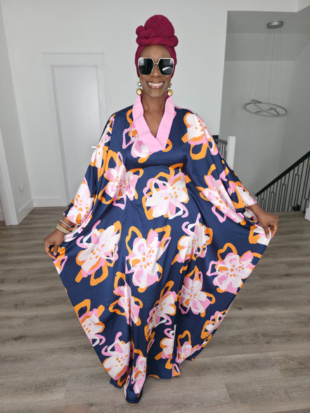 Patterned Kaftan, BouBou (Painted Twilight)