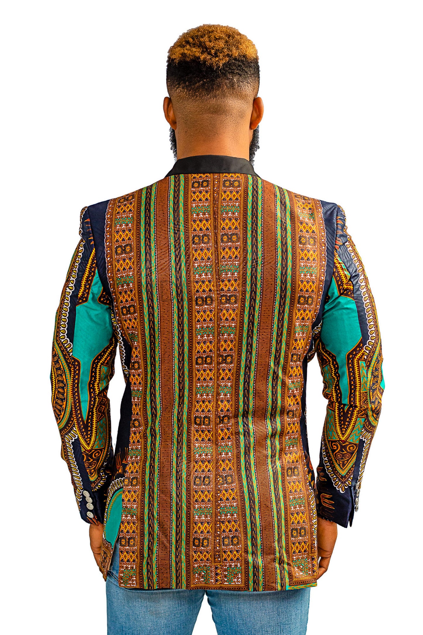 Dashiki Blazer/Jacket, Angelina Dashiki Blazer, African Print Blazer