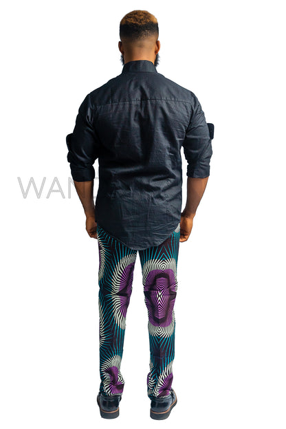 African Mens Clothing, African Print Male Pants, Ankara Pants, Male Pants, Mens wear, Mens Clothing