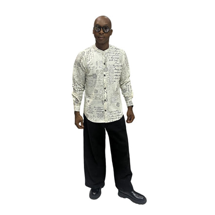 Newspaper Long Sleeve Shirt