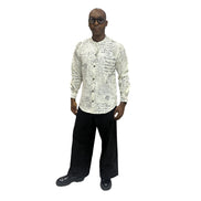 Newspaper Long Sleeve Shirt