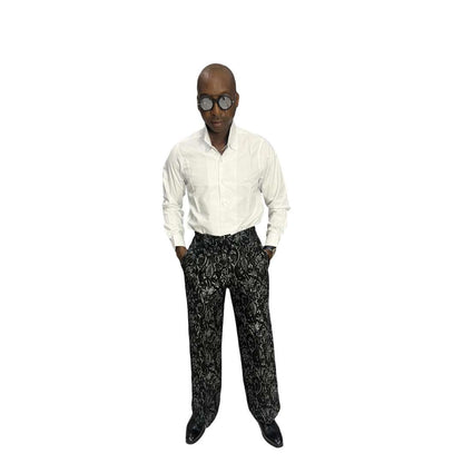 White Semi-Formal Cotton Shirt