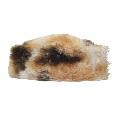 Furry Animal Print Cap