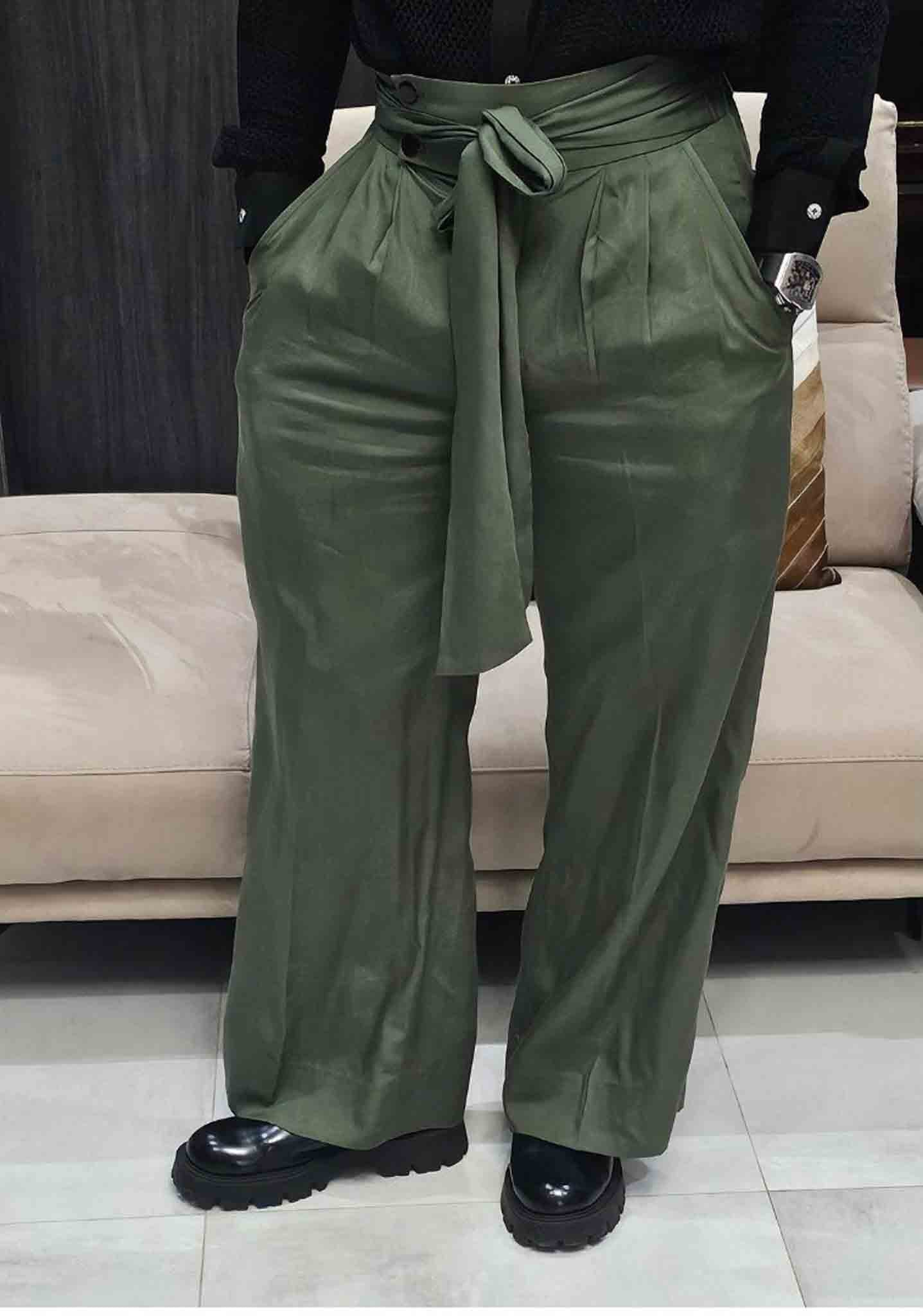 Green Japanese Pants