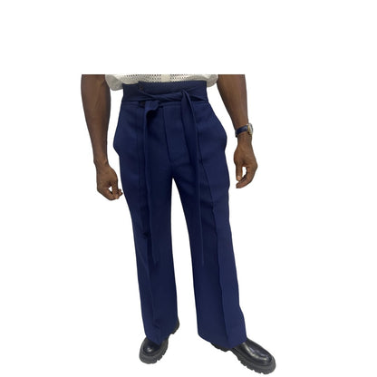 Blue Samurai Style Pants