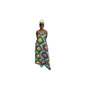 Multi-Colored Sleeveless Maxi Summer Dress