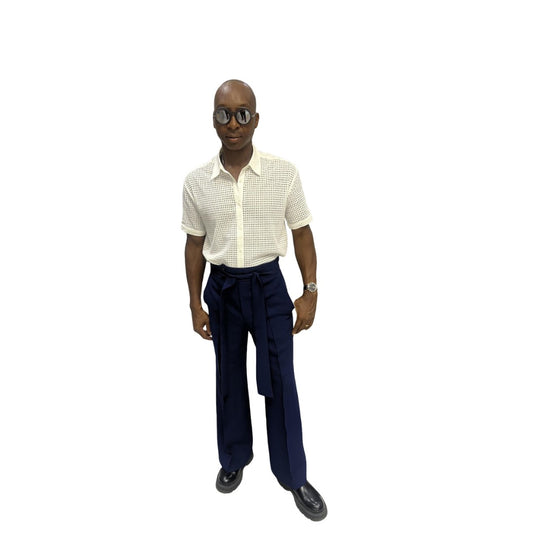 White Cotton Breathable Shirt