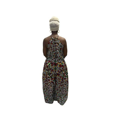 Multi-Colored Ankara Jumpsuit